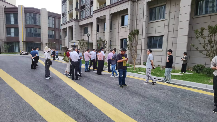 现代化住宅小区雨水综合管控系统现场案例实地评审
