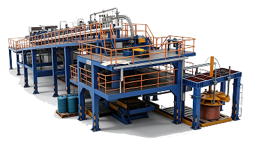 Copper rod Continuous Casting & Rolling Line