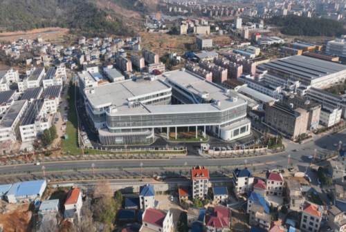 Comprometidos plenamente con el almacenamiento y gestión de aguas pluviales en parques industriales | Nuestros módulos de polipropileno para captación de agua de lluvia implementados en la Fase II del Parque de Innovación Científica y Tecnológica de Duchang, zona Renshan